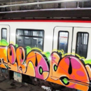 Los grafiteros causan terror en las estaciones de metro