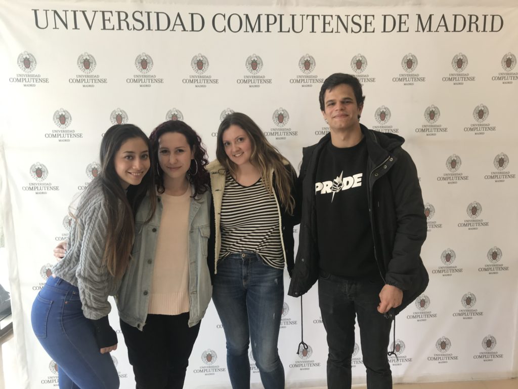 Viviane Rodríguez Navarrete, Virginia Pérez Belmonte, Ana Peña Peña y Adrián García Hernández.