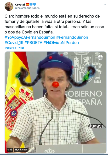 Meme Twitter Fernando Simón Mascarilla
