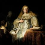 Judit en el banquete de Holofernes, Rembrandt, Museo del Prado, Misterios, Cuadros, Obras, Pintores,