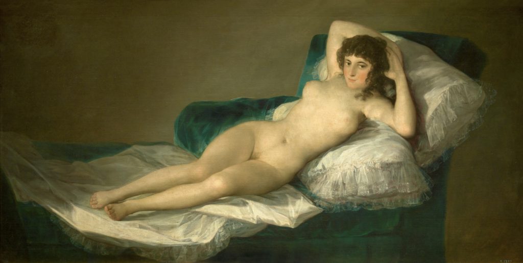 La Maja Desnuda, Goya, Museo del Prado, Misterios, Cuadros, Obras, Autores.