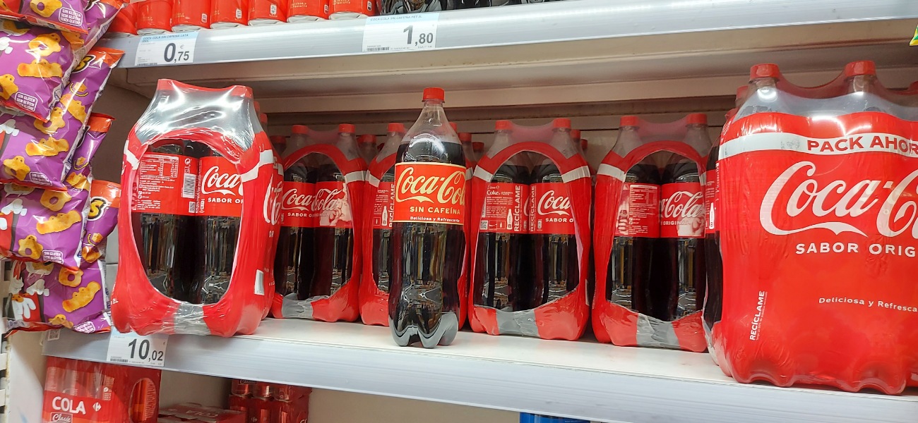 refrescos, bebidas azucaradas, Coca Cola
