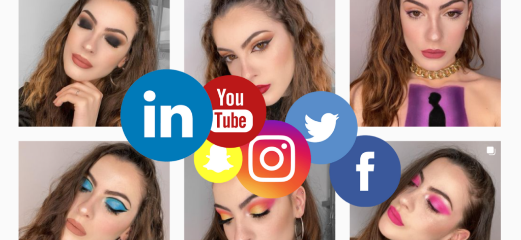 Maquillajes en redes sociales