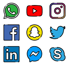 Emoticonos de las distintas redes sociales