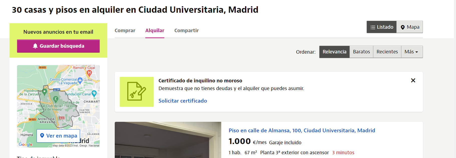 Viviendas estudiantiles, Madrid, Universidad, Estudiantes