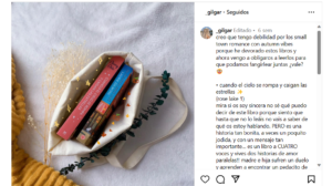 Instagram, post, contenido, libros