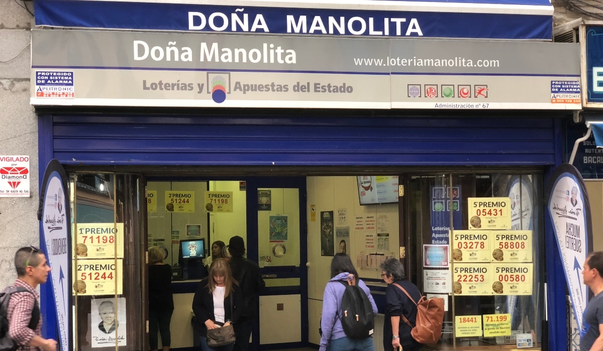 El local de Doña Manolita en Madrid