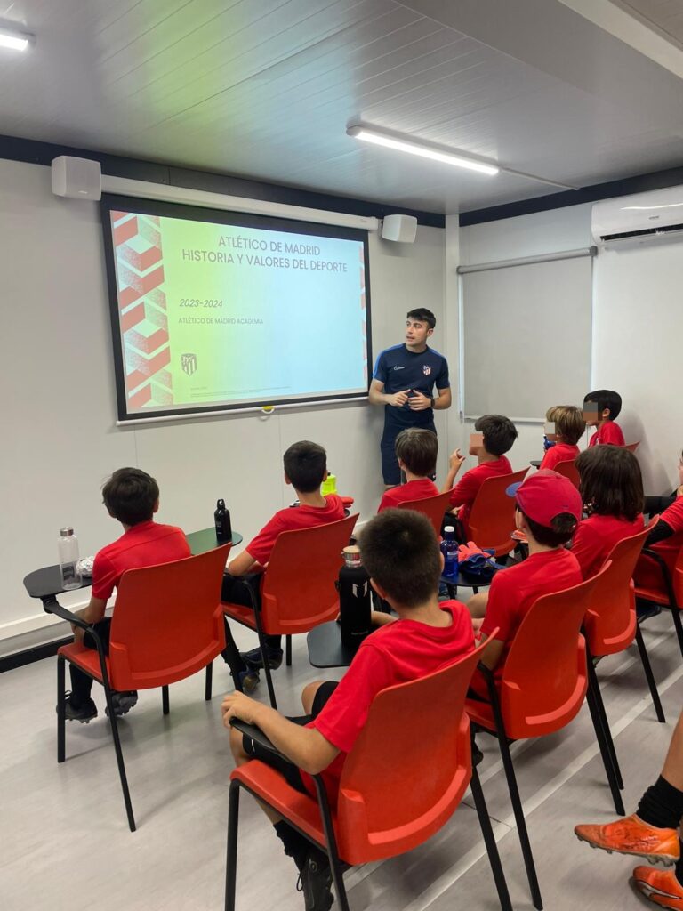 Enseñanza, charla, grupo, clase