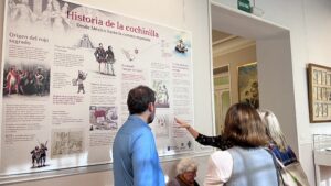 La Real Fábrica de Tapices abre sus puertas para conocer la historia de la cochinilla canaria 