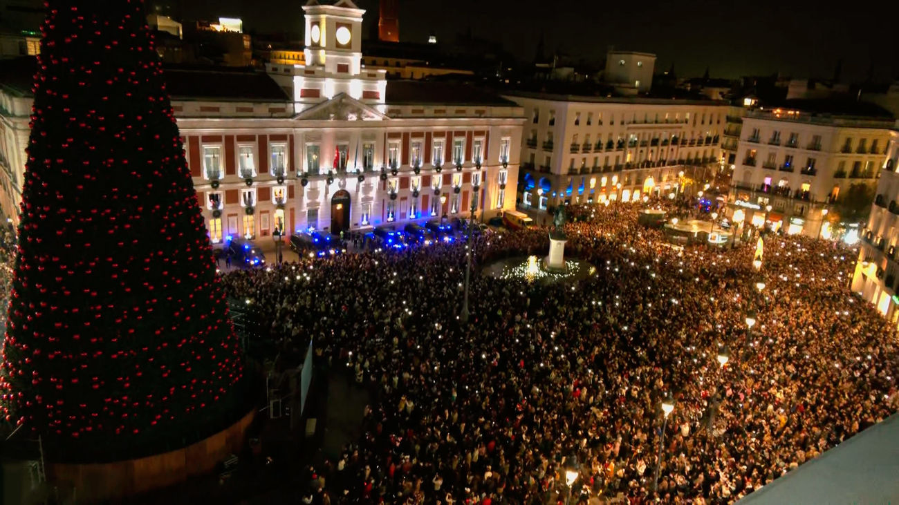 La Puerta del Sol, lugar clave en el encendido del alumbrado navideño