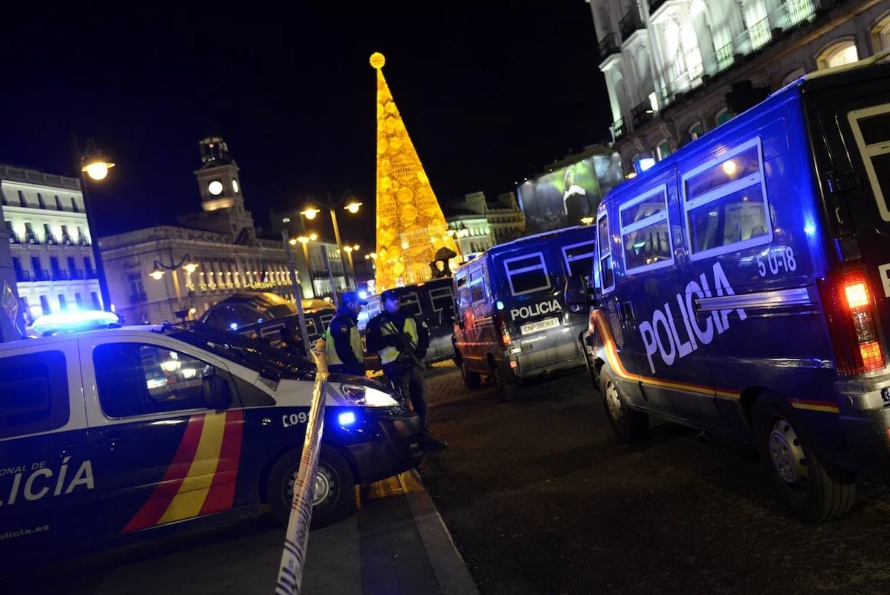 Dispositivo de Policía Nacional para afrontar los días clave de la Navidad madrileña