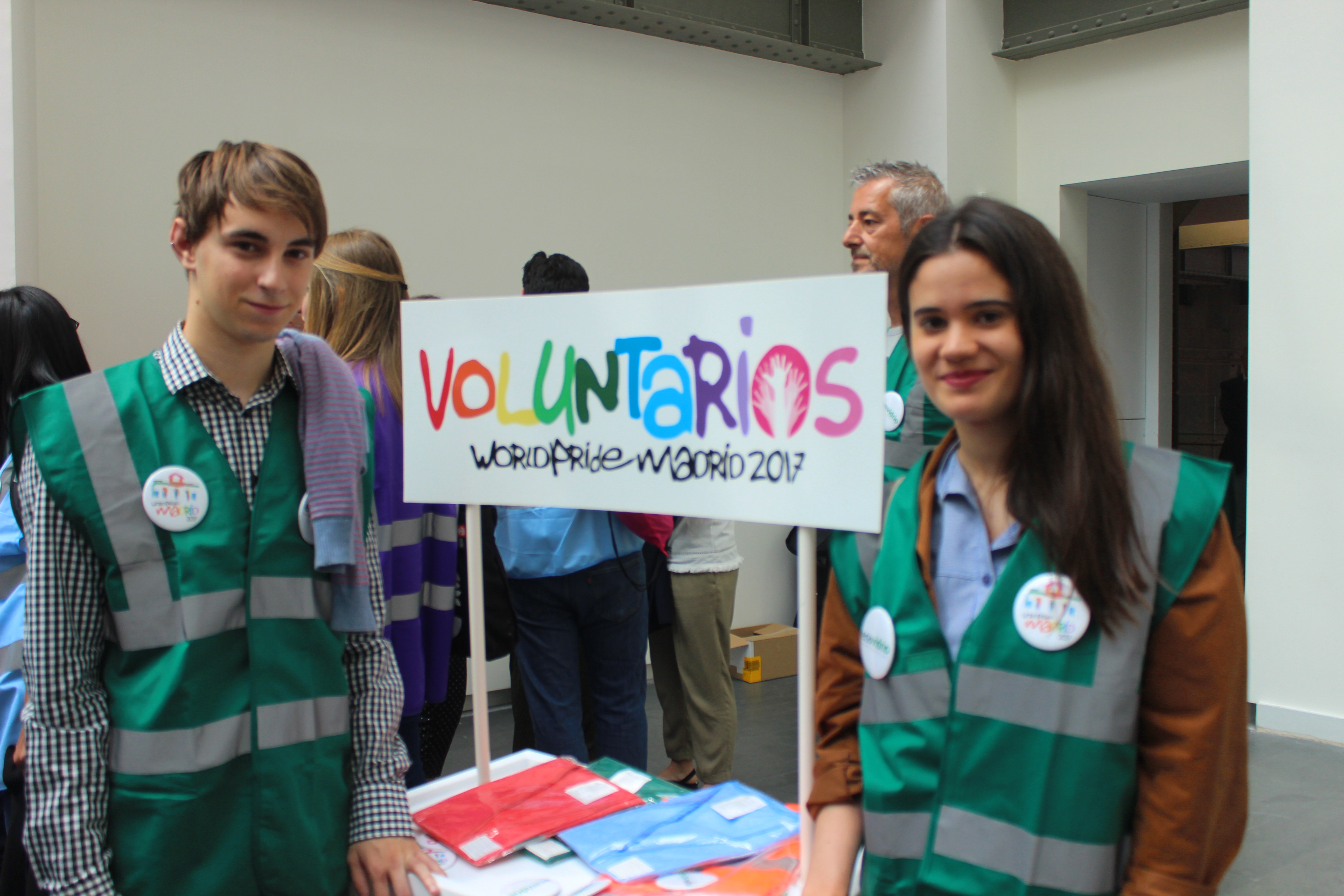 Voluntarios World Pride 2017