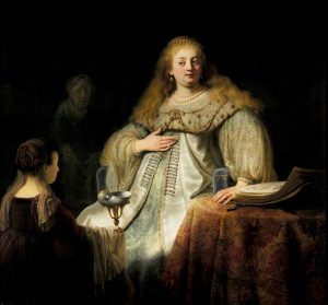 Judit en el banquete de Holofernes, Rembrandt, Museo del Prado, Misterios, Cuadros, Obras, Pintores,