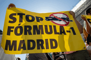 Protestas, Fórmula 1, MadRing