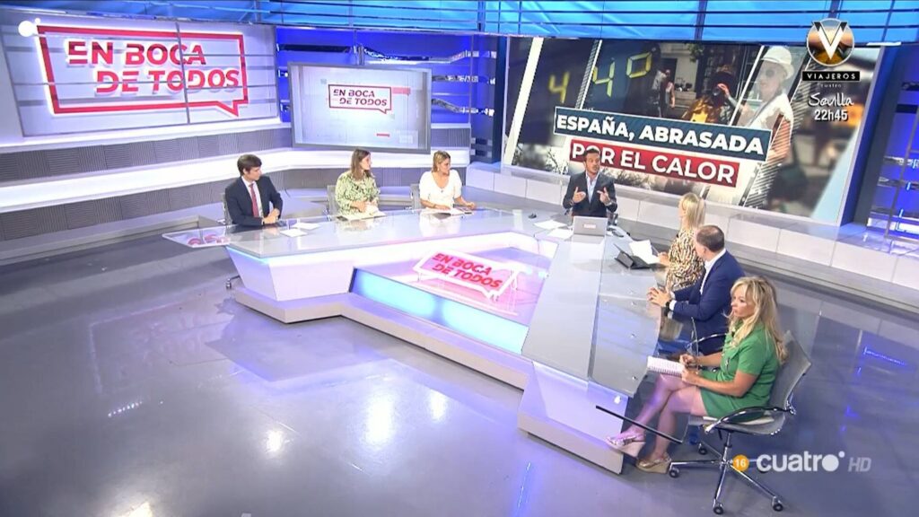 Cuatro, tertulia, mesa, política, Televisión