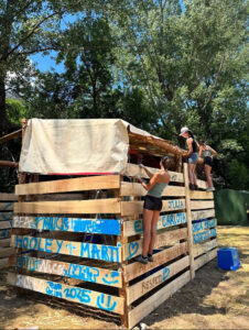 Fuerte scout. Foto de Pablo Gracia (monitor scout)