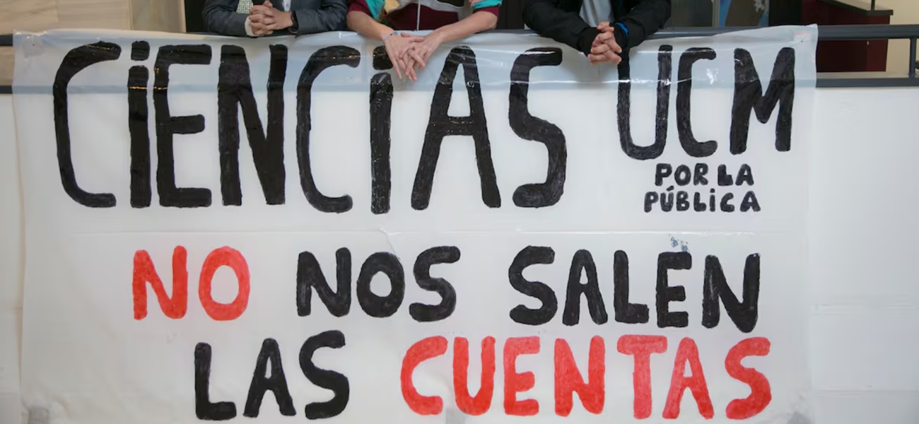 Universidad pública, UCM, crisis económica, recortes, huelga, estudiantes, déficit, rector, Ayuso, Madrid, Comunidad de Madrid