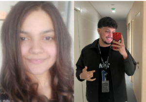 Andrea Ramón (izquierda) y Gabriel Echevarría (derecha).