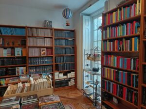 Librería, literatura, terror, Madrid